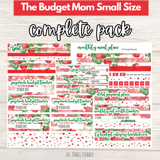 Small April (Strawberry Garden) COMPLETE Pack