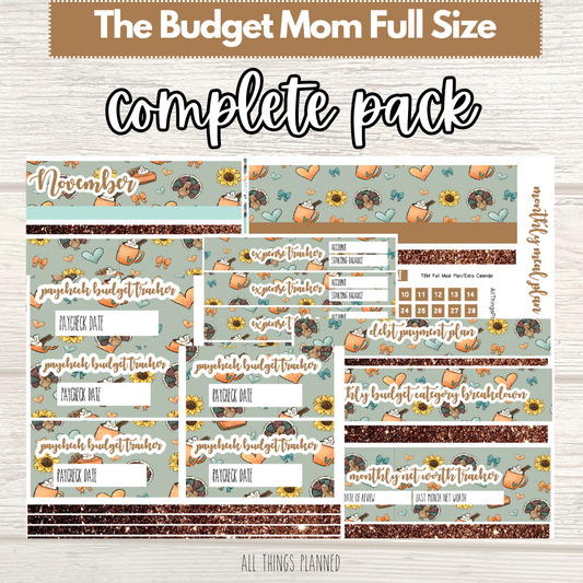 Full Nov. (Thanksgiving) COMPLETE Pack
