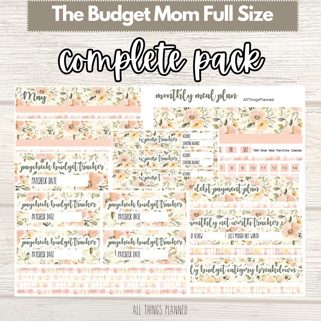 Full May (Spring Florals) COMPLETE Pack