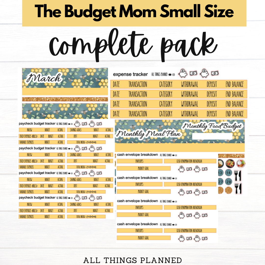 Small Mar. (Bumblebees) Budget Kit BUNDLE