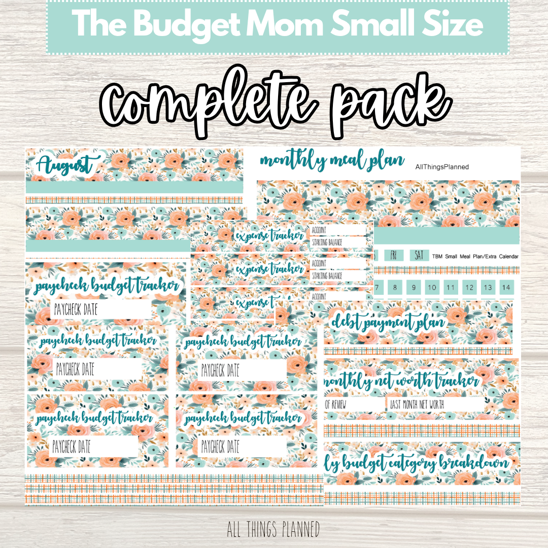 Small Aug. (Summer Bloom) COMPLETE Pack