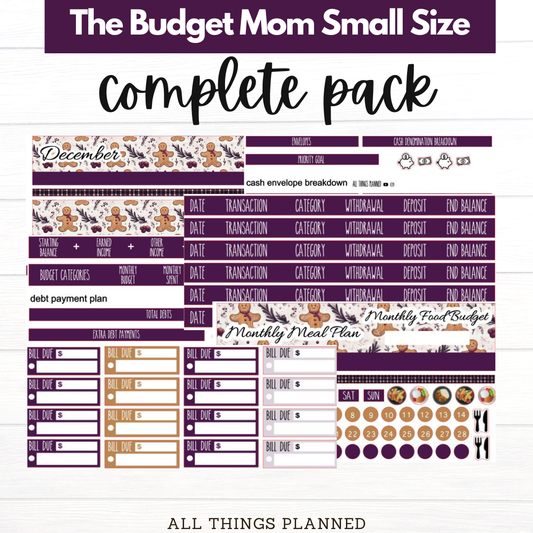 Small Dec (Gingerbread) Budget Kit BUNDLE