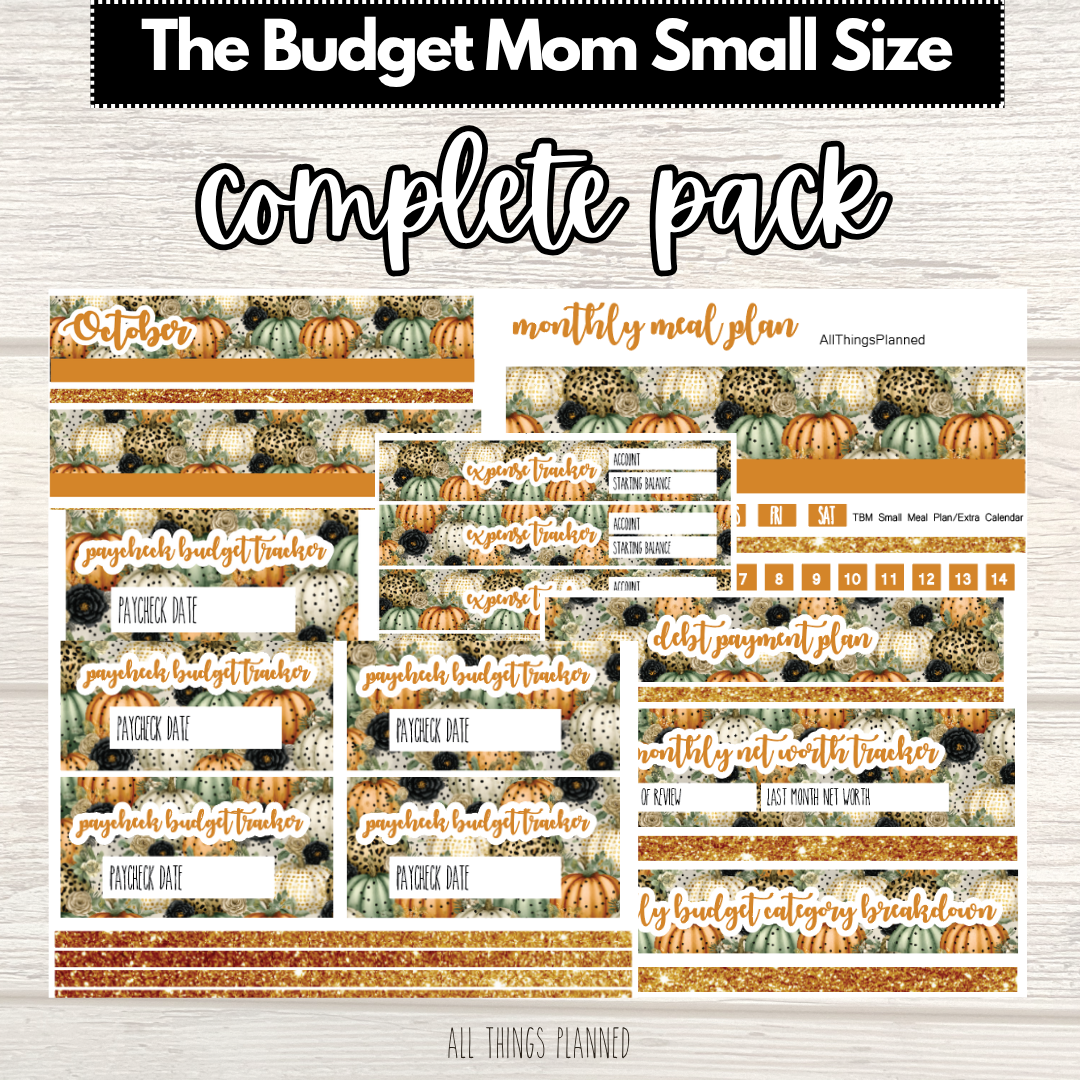 Small Oct. (Pumpkins) COMPLETE Pack