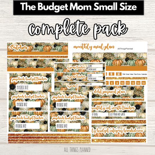 Small Oct. (Pumpkins) COMPLETE Pack