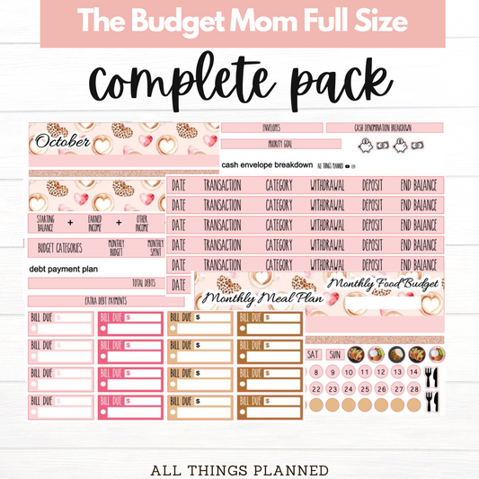 Full Oct (Pink Caffeine) Budget Kit BUNDLE