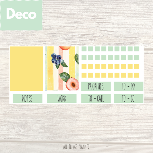 Aug. (Tutti Fruiti) Deco Page