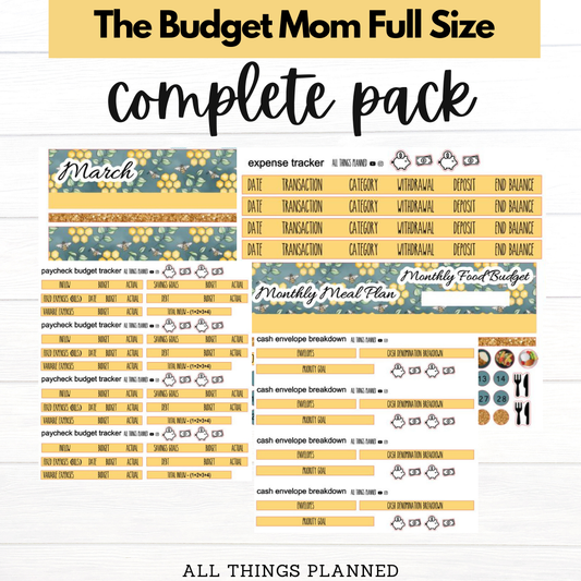 Full Mar. (Bumblebees) Budget Kit BUNDLE