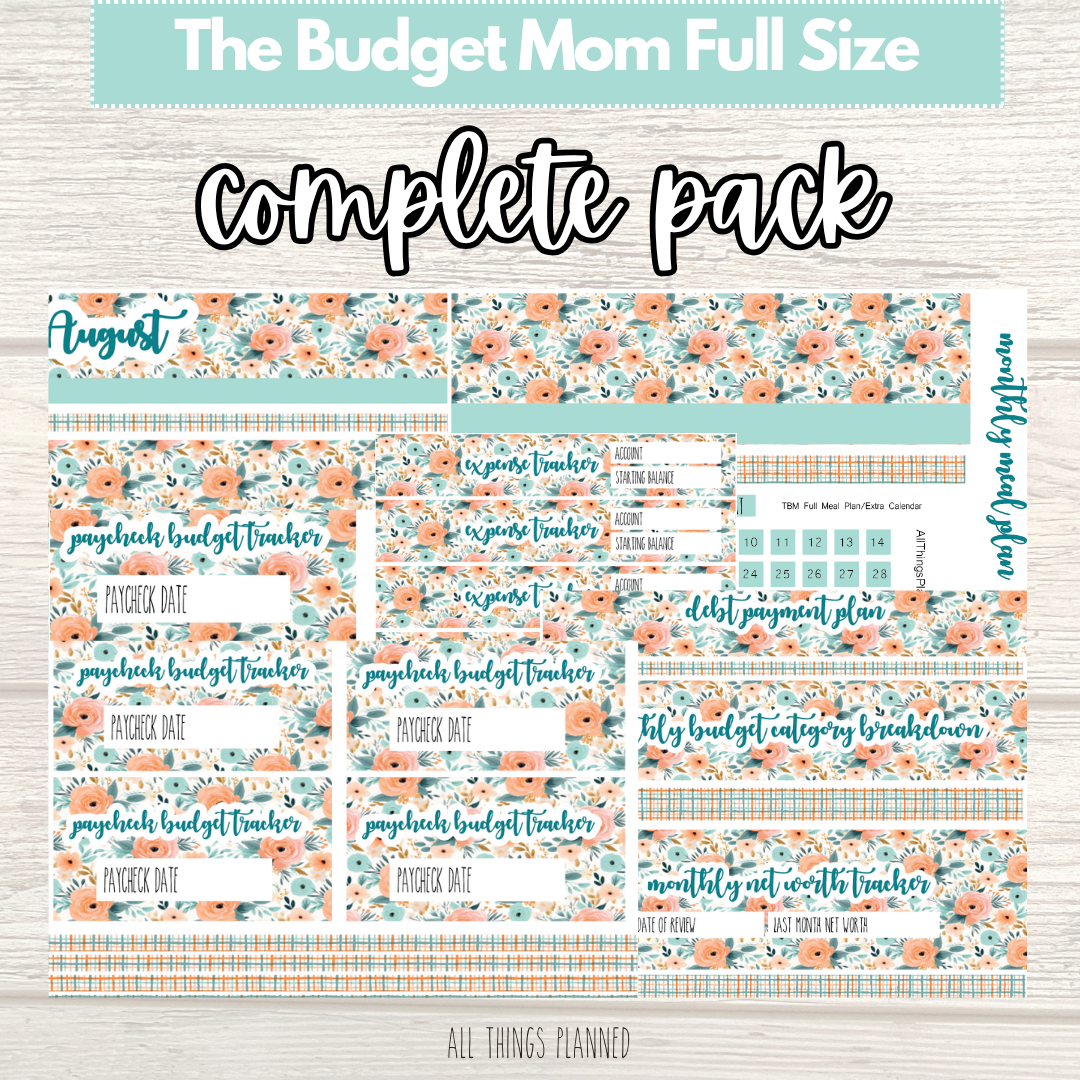 Full Aug. (Summer Bloom) COMPLETE Pack