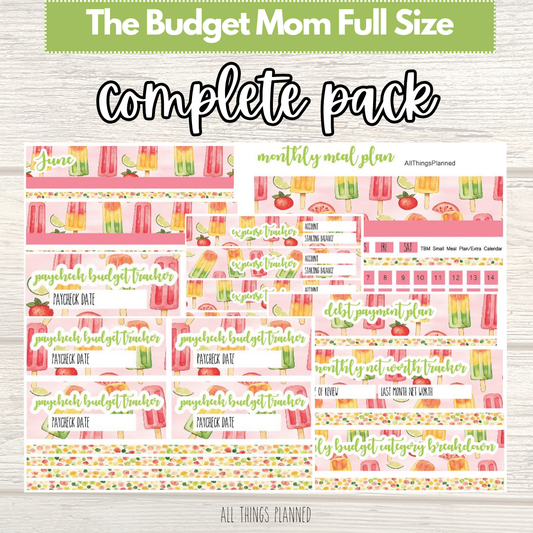 Full June (Popsicles) COMPLETE Pack