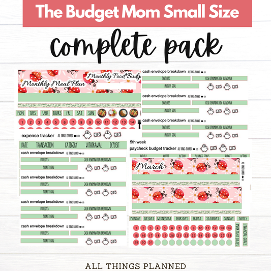 Small Mar. (Ladybugs) Budget Kit BUNDLE