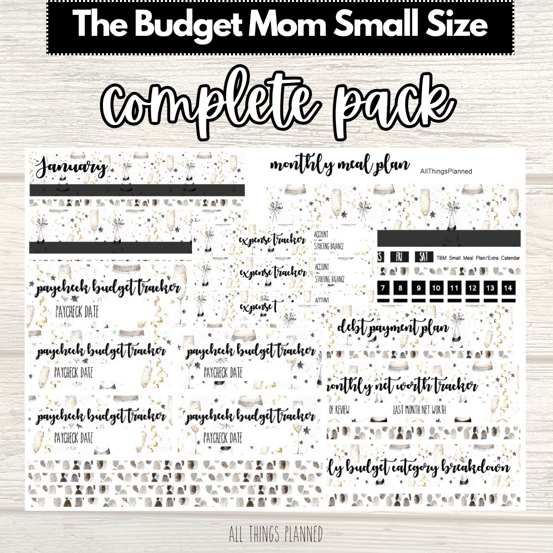 Small Jan. (New Year) COMPLETE Pack