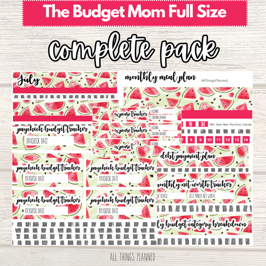 Full July (Watermelon) COMPLETE Pack