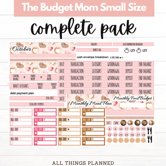Small Oct (Pink Caffeine) Budget Kit BUNDLE