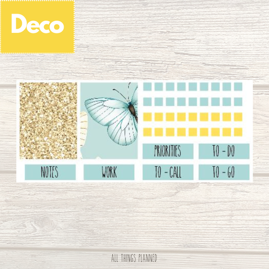 Mar. (Butterflies) Deco Page