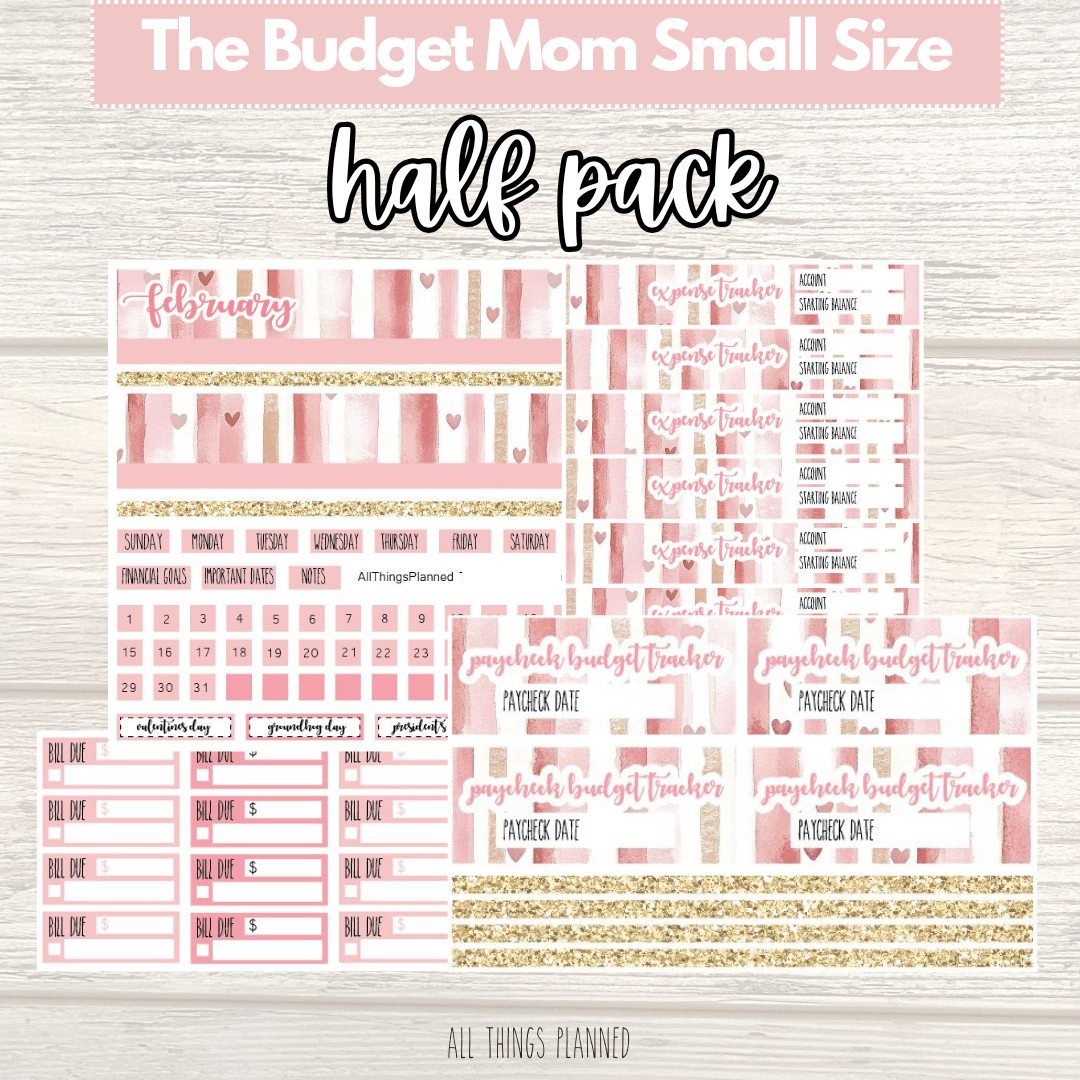 Small Feb. (Love Bliss) HALF Pack