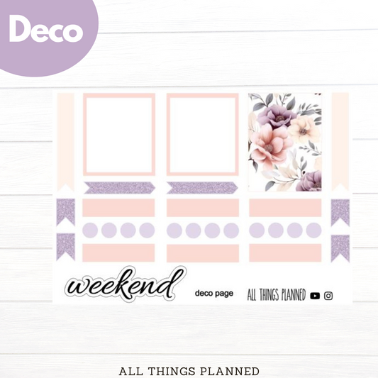 Apr. (Spring Florals) Deco Page