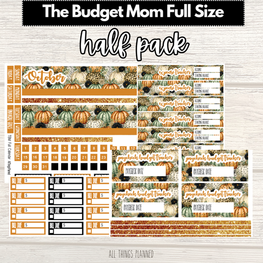 Full Oct. (Pumpkins) HALF Pack