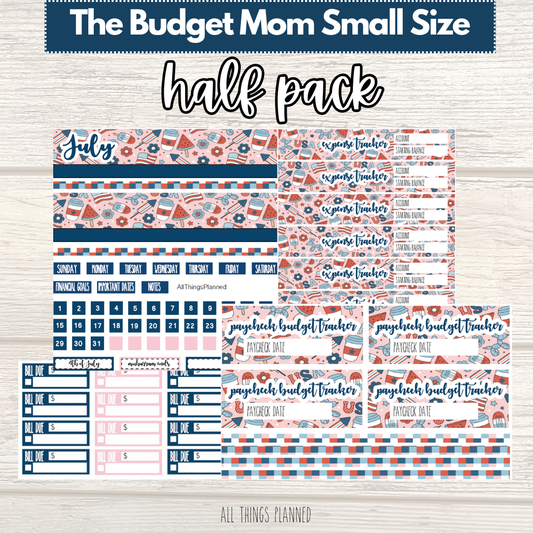 Small July (Happy 4th) HALF Pack