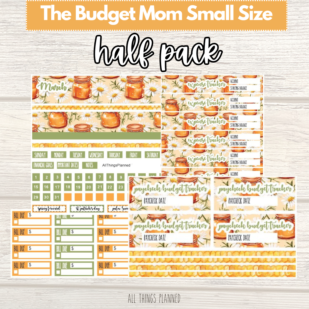 Small Mar. (Honey Jar) HALF Pack