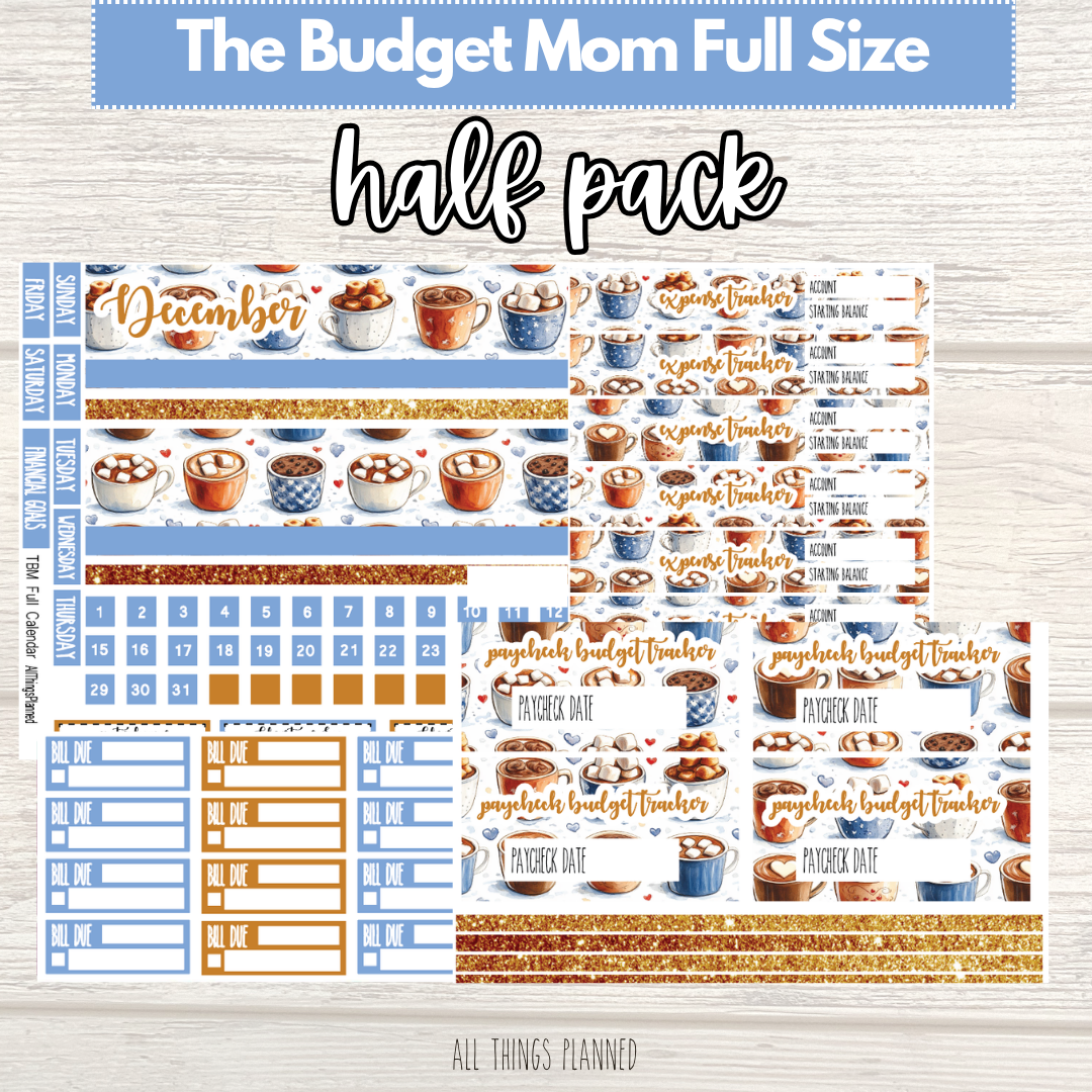 Full Dec. (Cozy Cups) HALF Pack