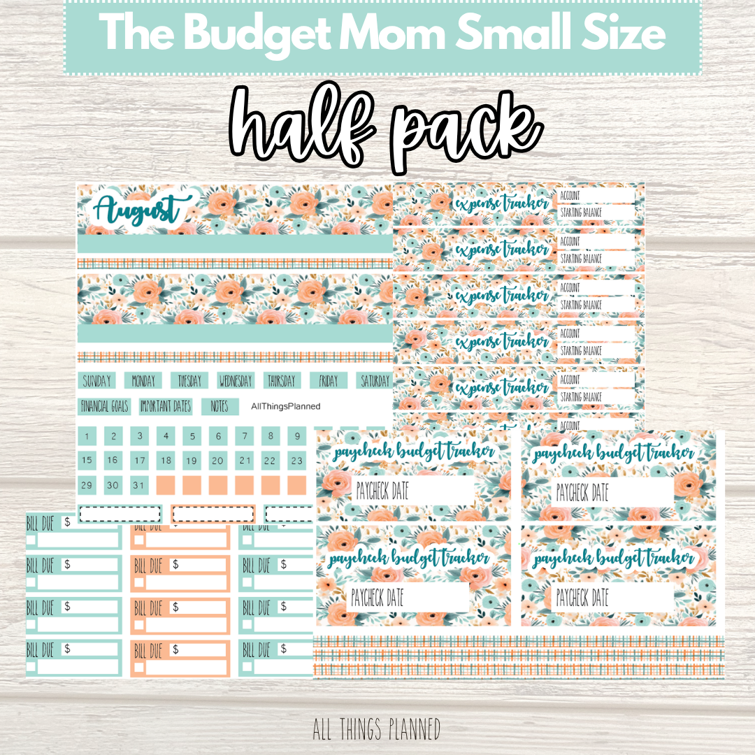 Small Aug. (Summer Bloom) HALF Pack