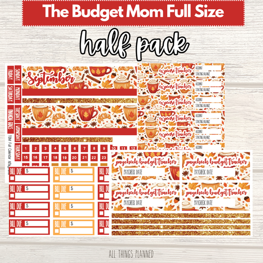 Full Sept. (Fall Latte) HALF Pack