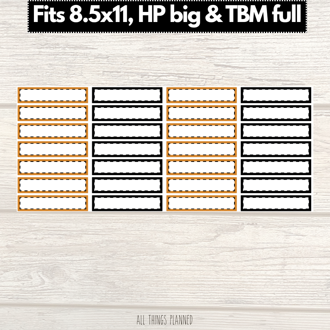 8.5x11 | Big | TBM FULL | Oct. (Pumpkins) Event Boxes
