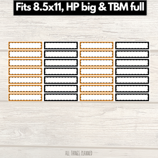 8.5x11 | Big | TBM FULL | Oct. (Pumpkins) Event Boxes