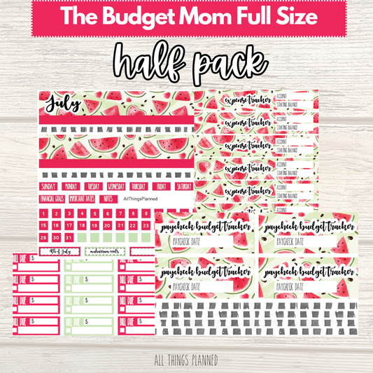 Full July (Watermelon) HALF Pack