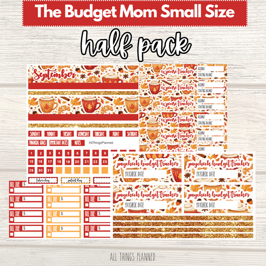 Small Sept. (Fall Latte) HALF Pack