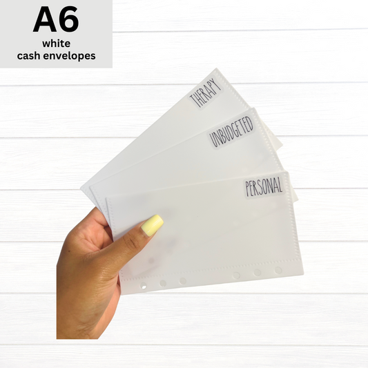 A6 White Envelopes