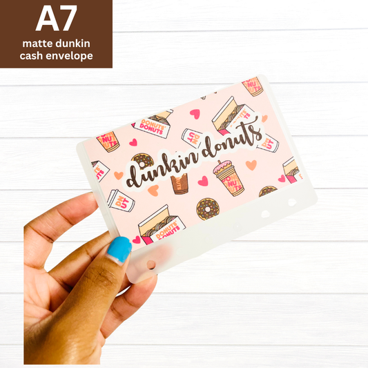 A7 Matte D's Donuts Envelope