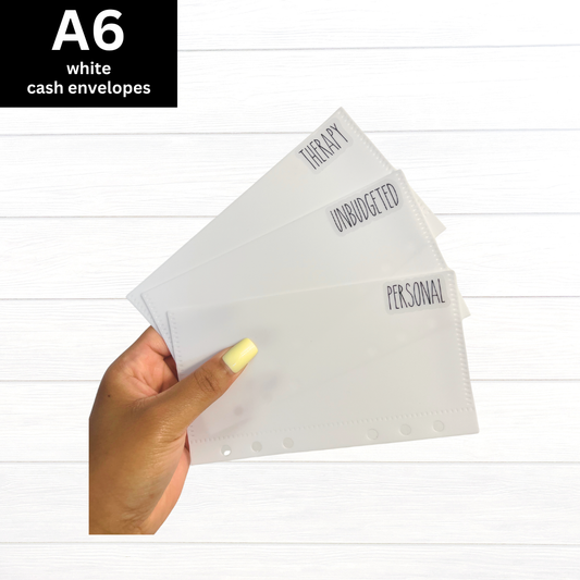 A6 White Envelopes