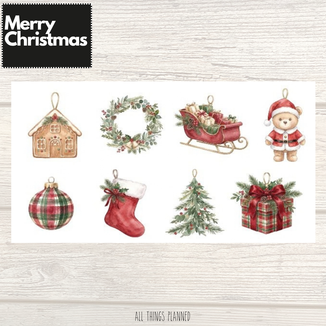 Merry Christmas Stickers