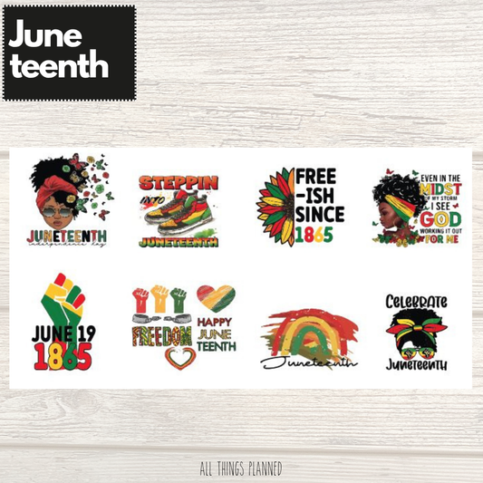 Juneteenth Stickers
