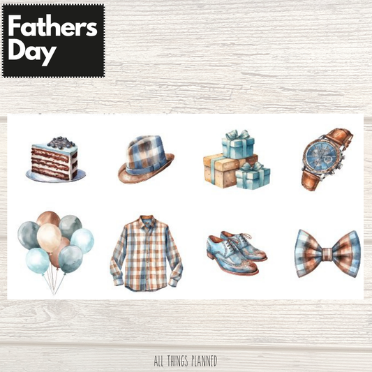 Happy Fathers Day Stickers