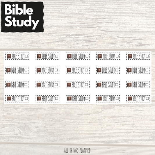 Bible Study Stickers