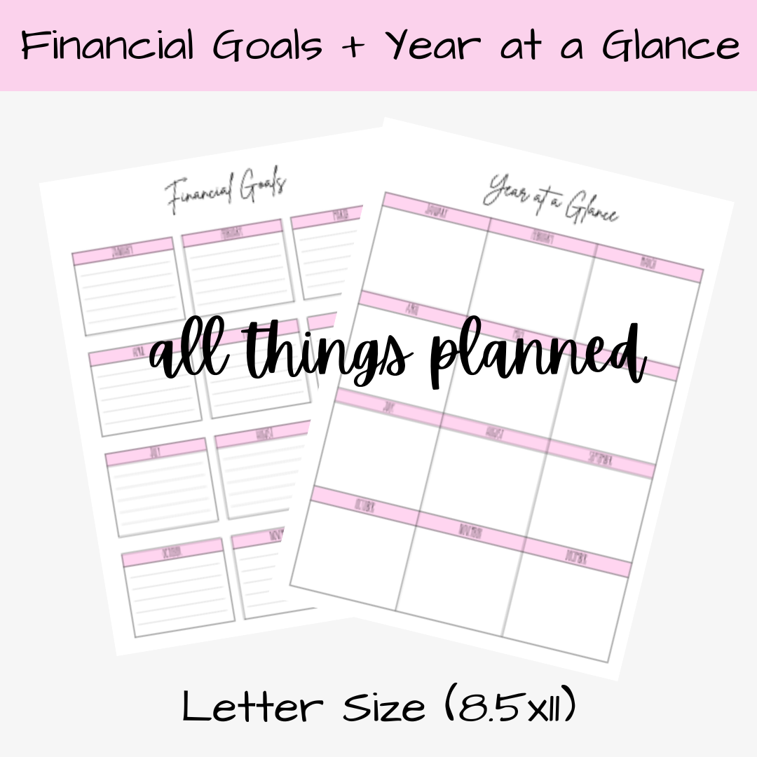 Printable Budget Planner